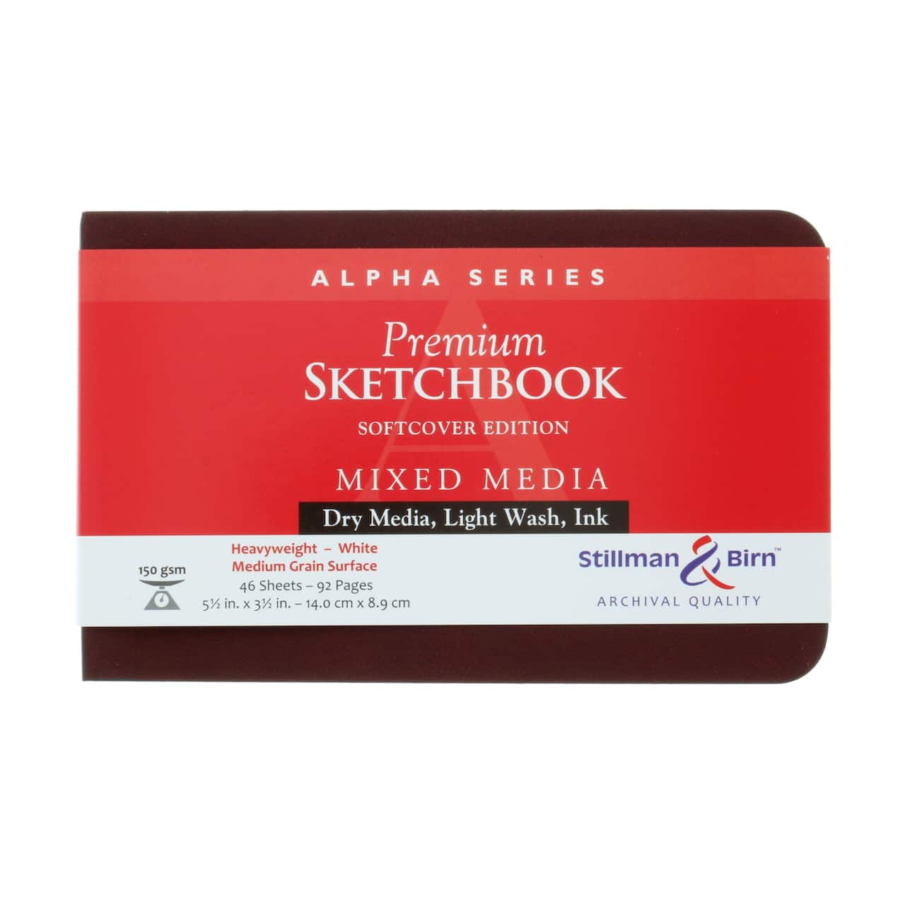 Stillman & Birn® Alpha Series Softcover Mixed Media Premium Sketchbook